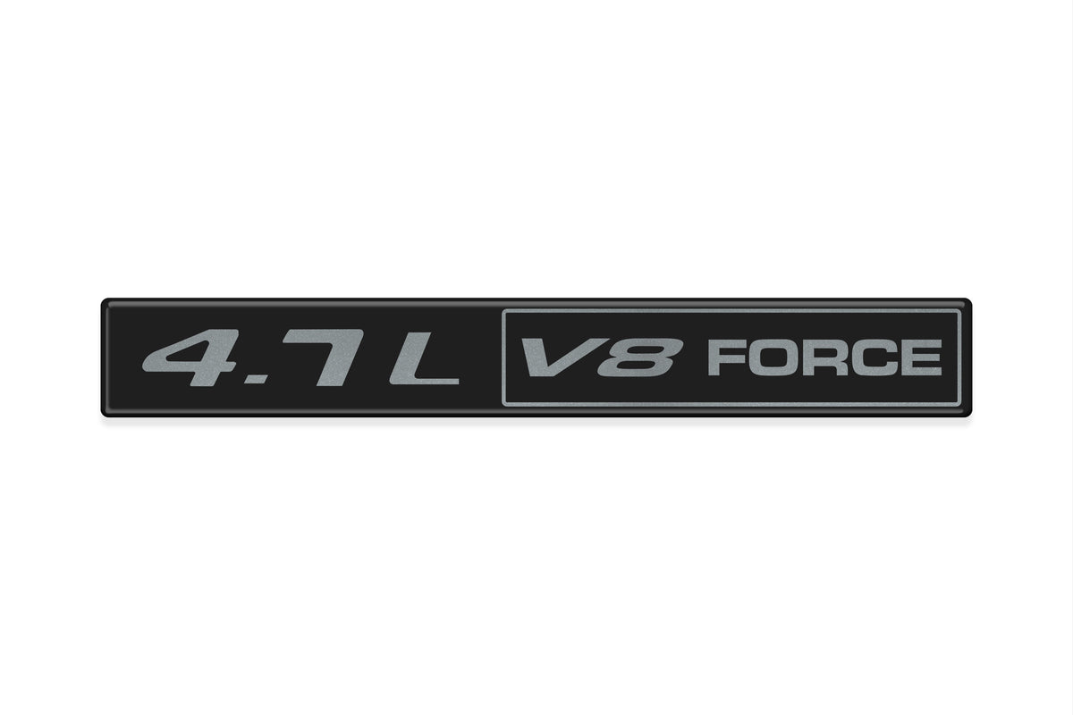 Tufskinz engine badge for Toyota Tundra 2004-2026