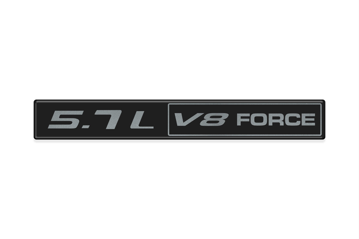 Tufskinz engine badge for Toyota Tundra 2004-2026
