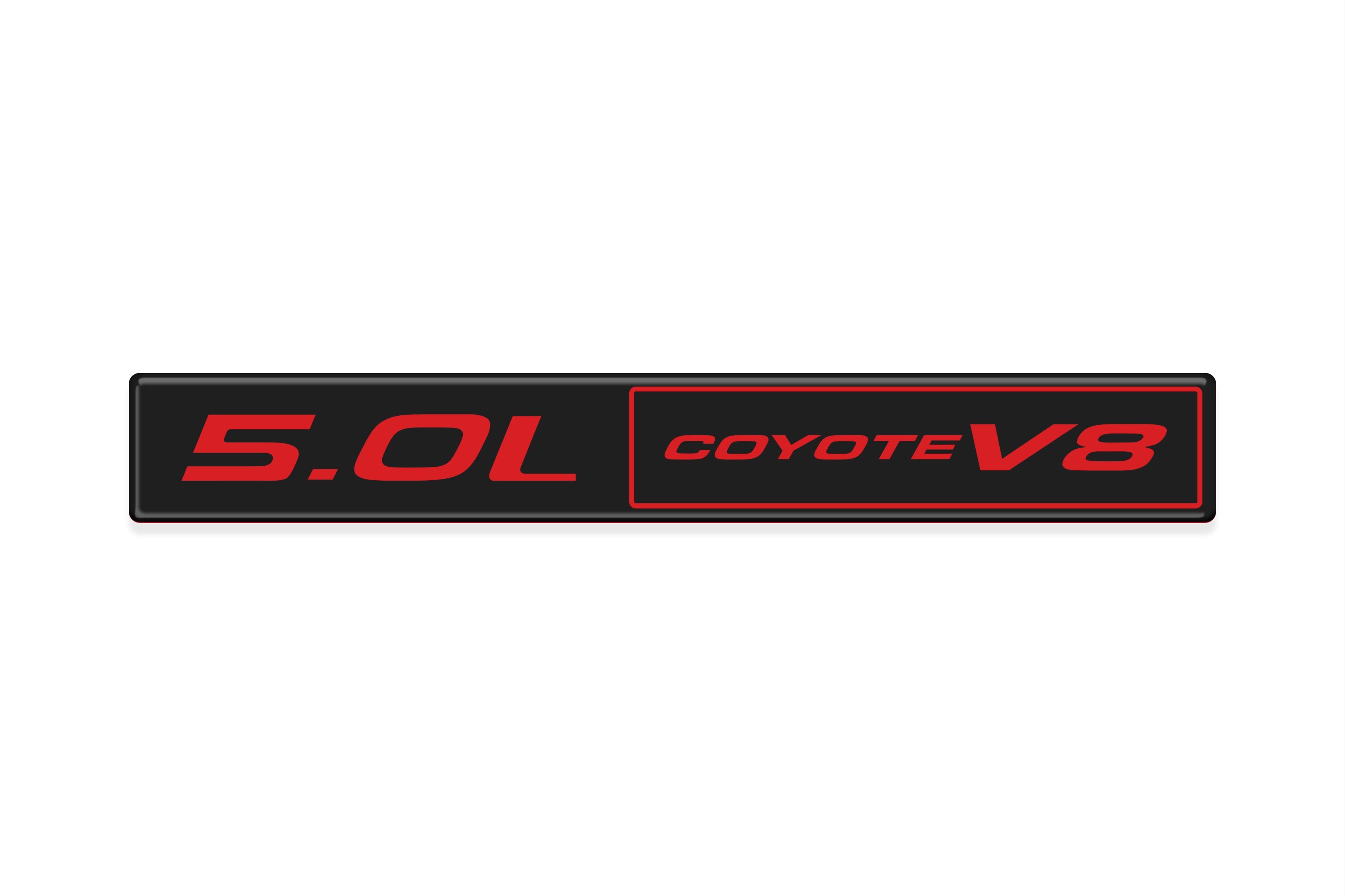 5.0L Coyote V8 Badge Fits Any Ford Model