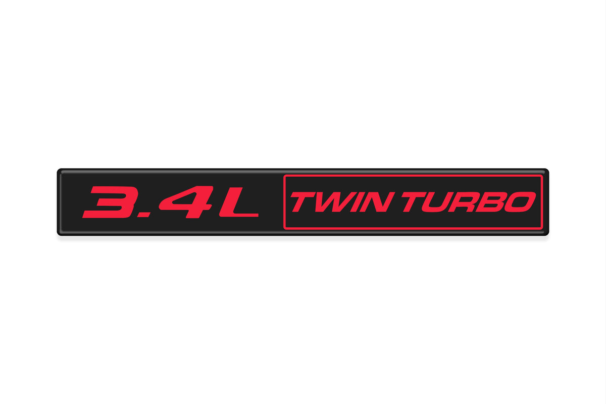 Tufskinz engine badge for Toyota Tundra 2004-2026