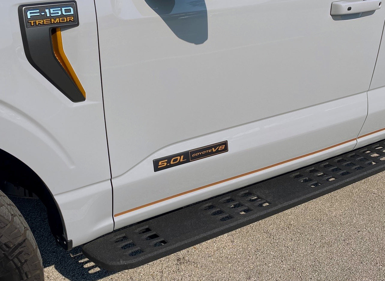 5.0L Coyote V8 Badge Fits Any Ford Model