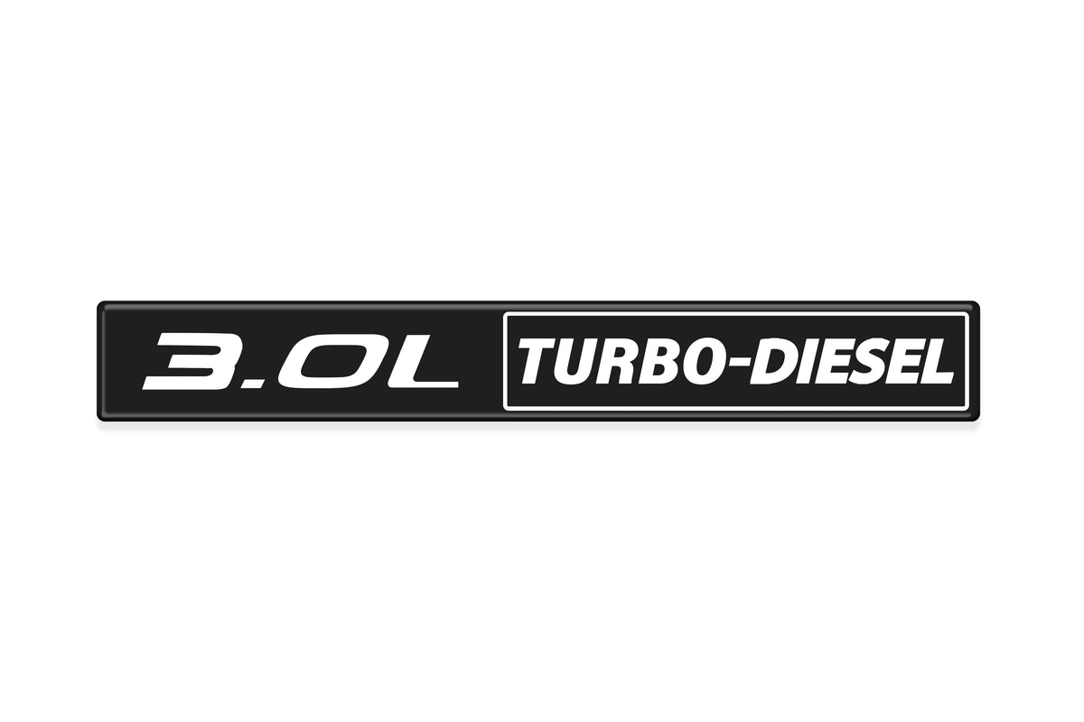 Tufskinz engine badge for Chevrolet Silverado 1500 2018-2025