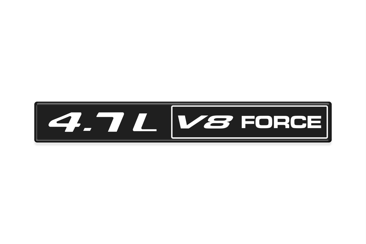 Tufskinz engine badge for Toyota Tundra 2004-2026