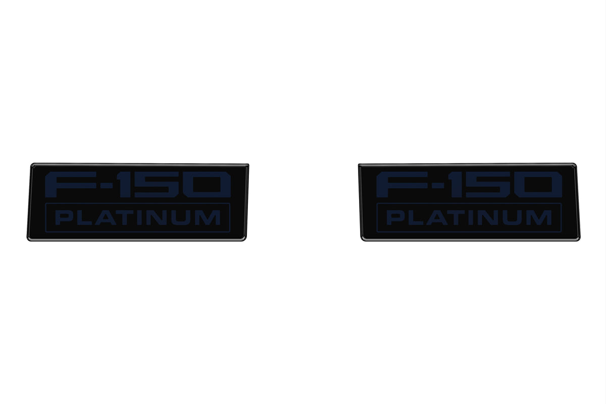 Tufskinz fender vent badge replacement for 2021-2027 Ford F-150