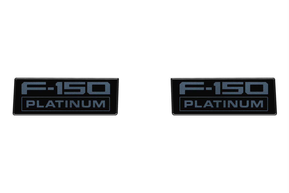 Tufskinz fender vent badge replacement for 2021-2027 Ford F-150