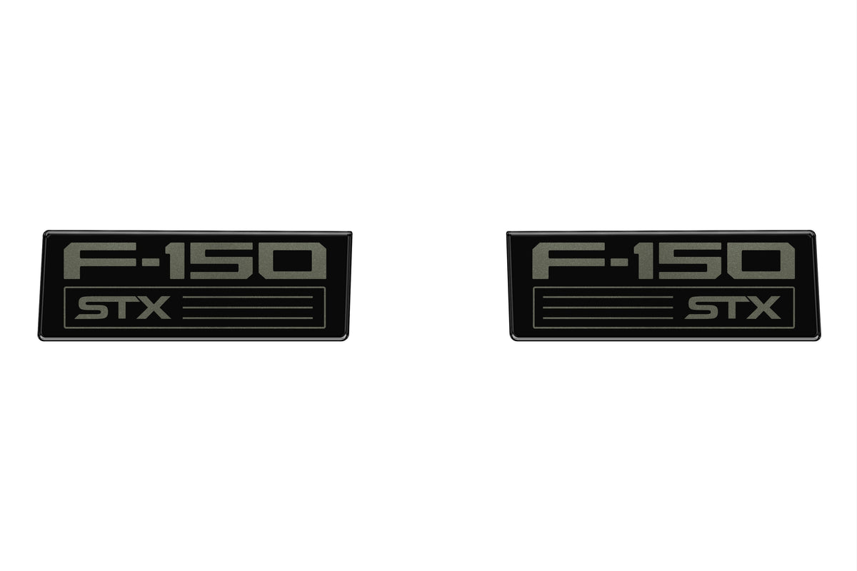 Tufskinz fender vent badge replacement for 2021-2027 Ford F-150