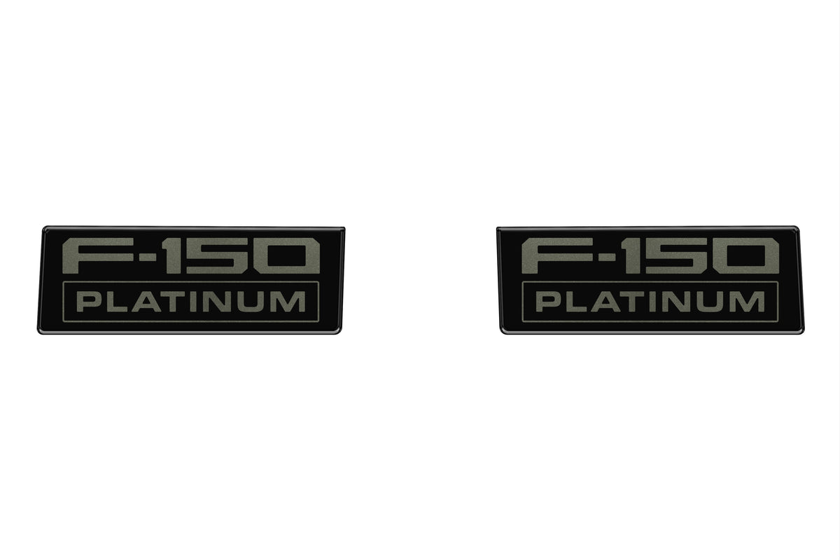 Tufskinz fender vent badge replacement for 2021-2027 Ford F-150