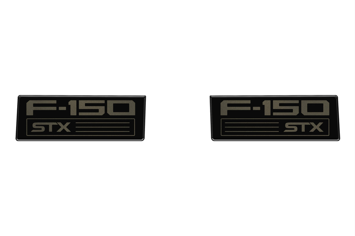 Tufskinz fender vent badge replacement for 2021-2027 Ford F-150