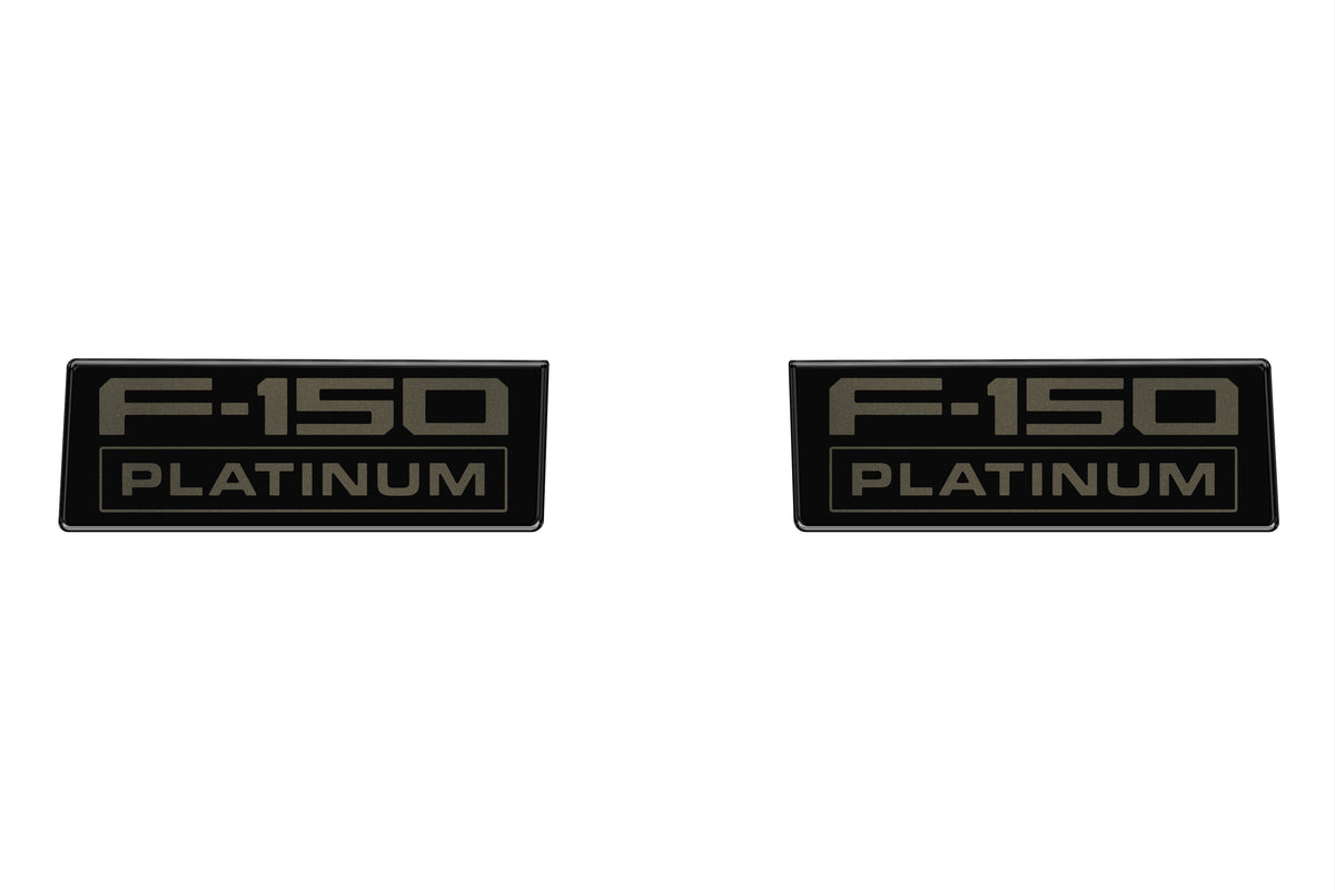Tufskinz fender vent badge replacement for 2021-2027 Ford F-150