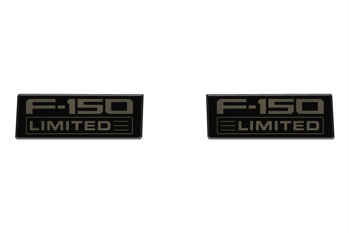 Tufskinz fender vent badge replacement for 2021-2027 Ford F-150