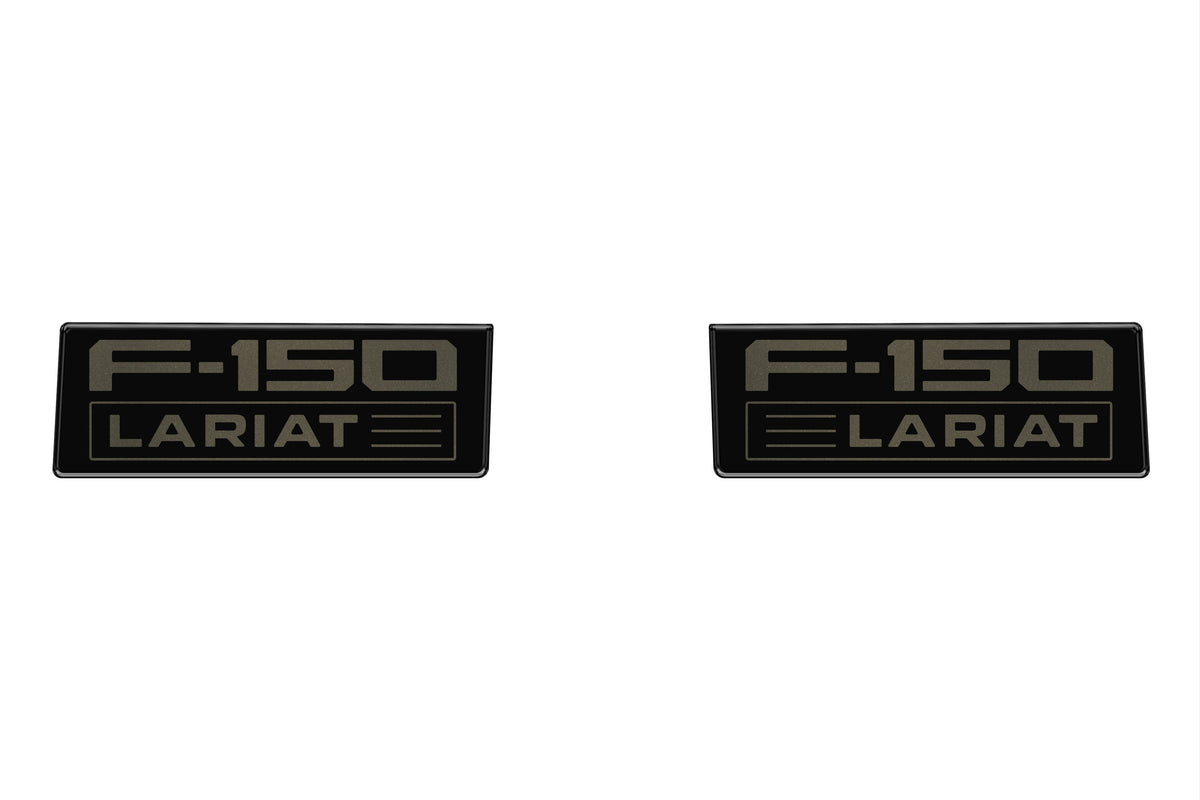 Tufskinz fender vent badge replacement for 2021-2027 Ford F-150