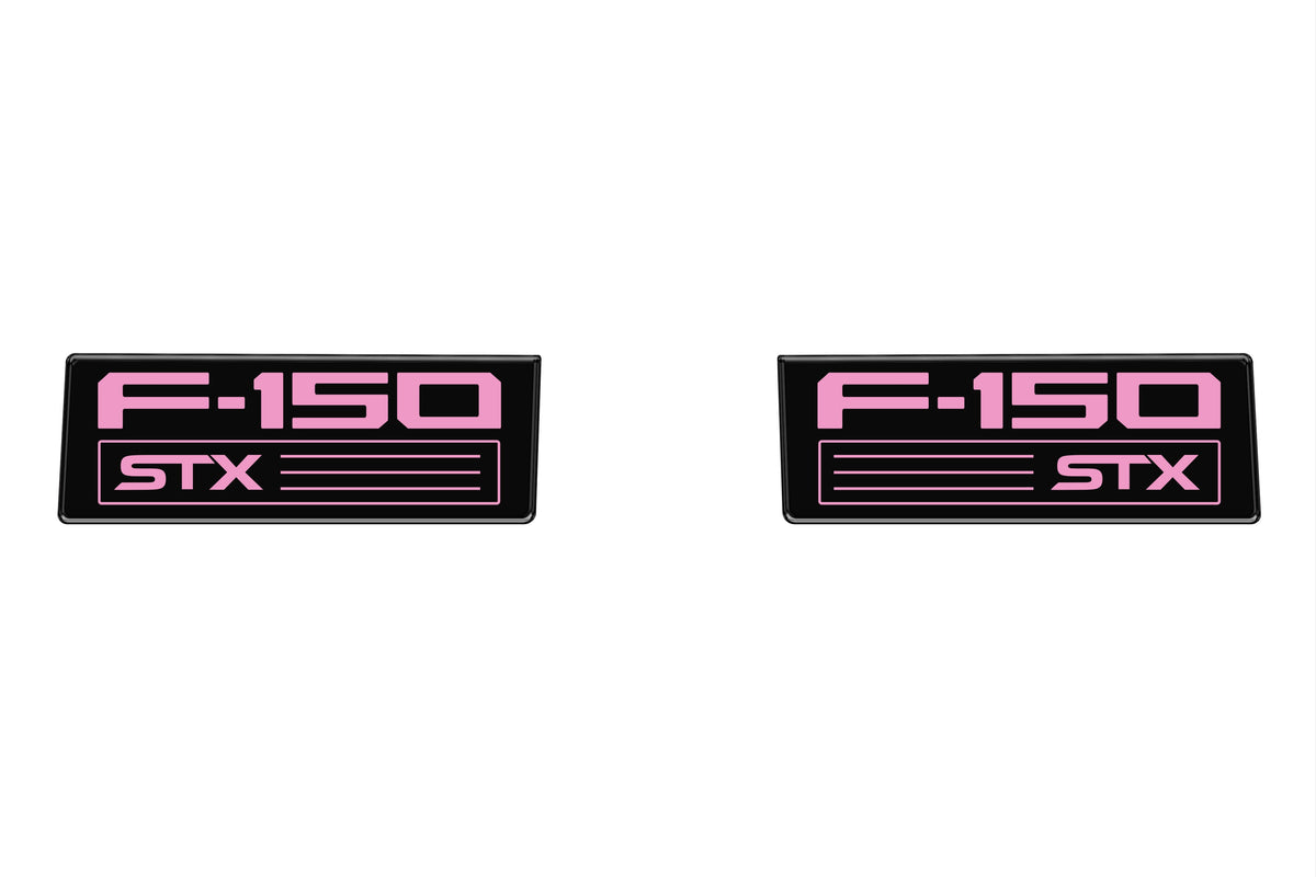 Tufskinz fender vent badge replacement for 2021-2027 Ford F-150