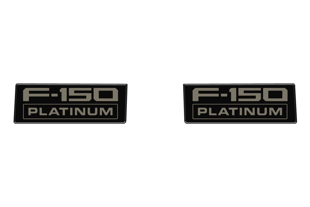 Tufskinz fender vent badge replacement for 2021-2027 Ford F-150
