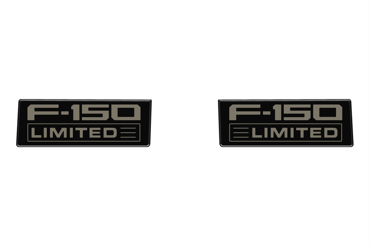 Tufskinz fender vent badge replacement for 2021-2027 Ford F-150