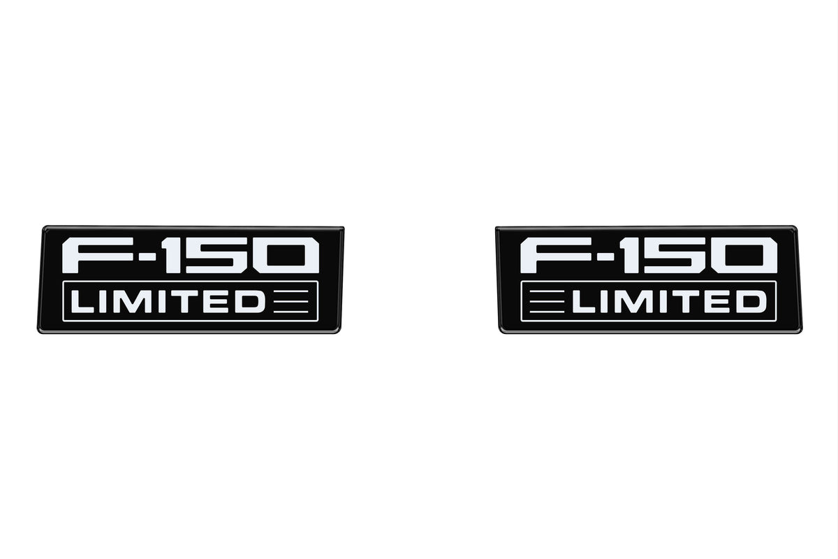 Tufskinz fender vent badge replacement for 2021-2027 Ford F-150