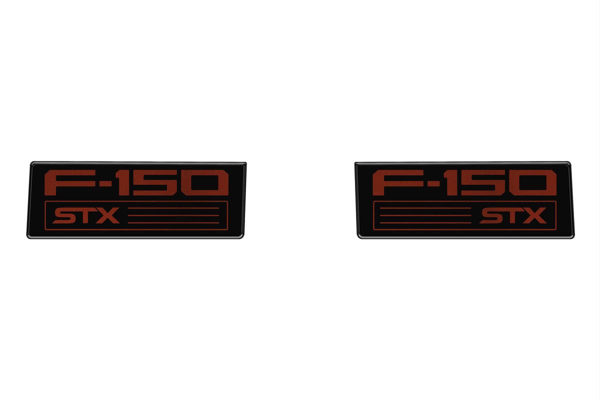 Tufskinz fender vent badge replacement for 2021-2027 Ford F-150