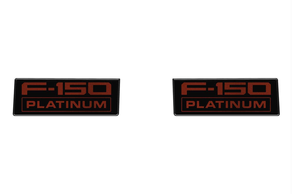 Tufskinz fender vent badge replacement for 2021-2027 Ford F-150