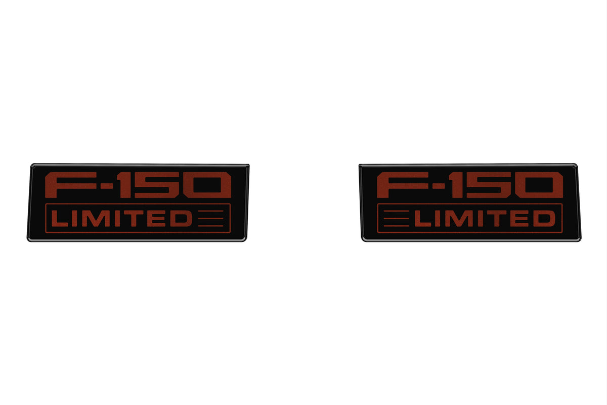 Tufskinz fender vent badge replacement for 2021-2027 Ford F-150