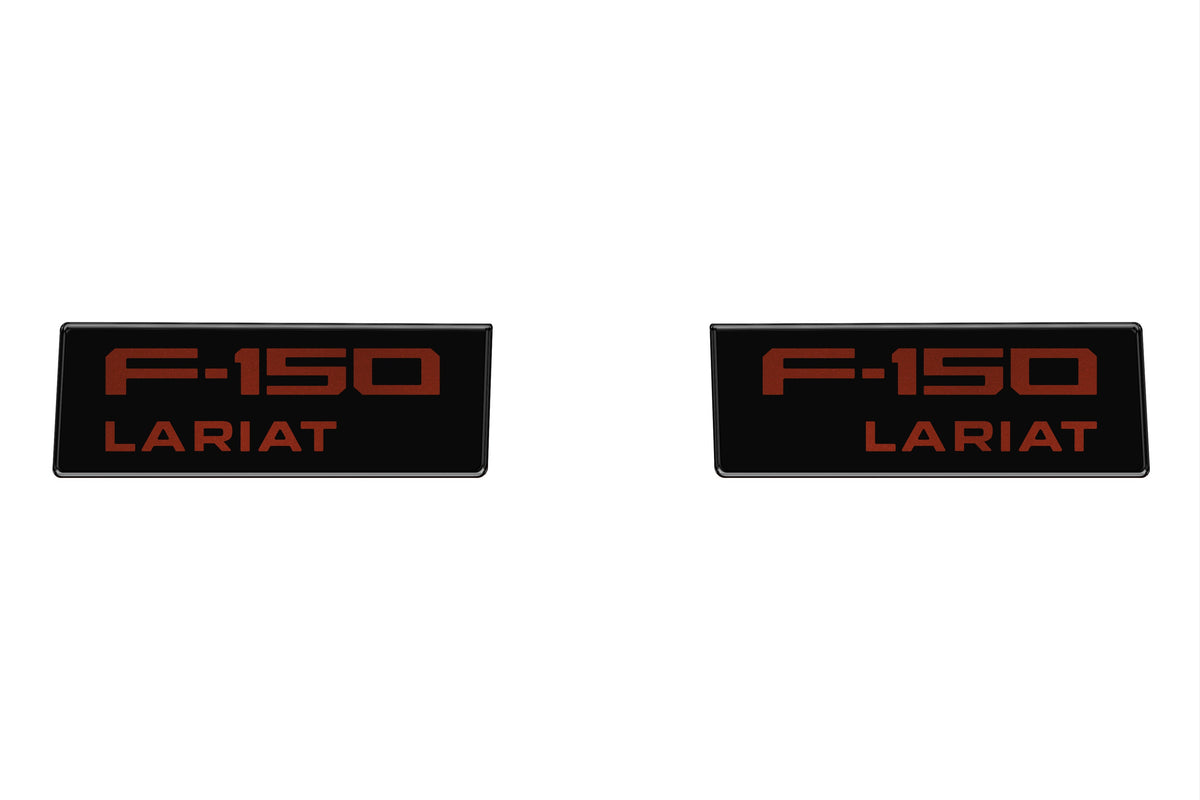 Tufskinz fender vent badge replacement for 2021-2027 Ford F-150