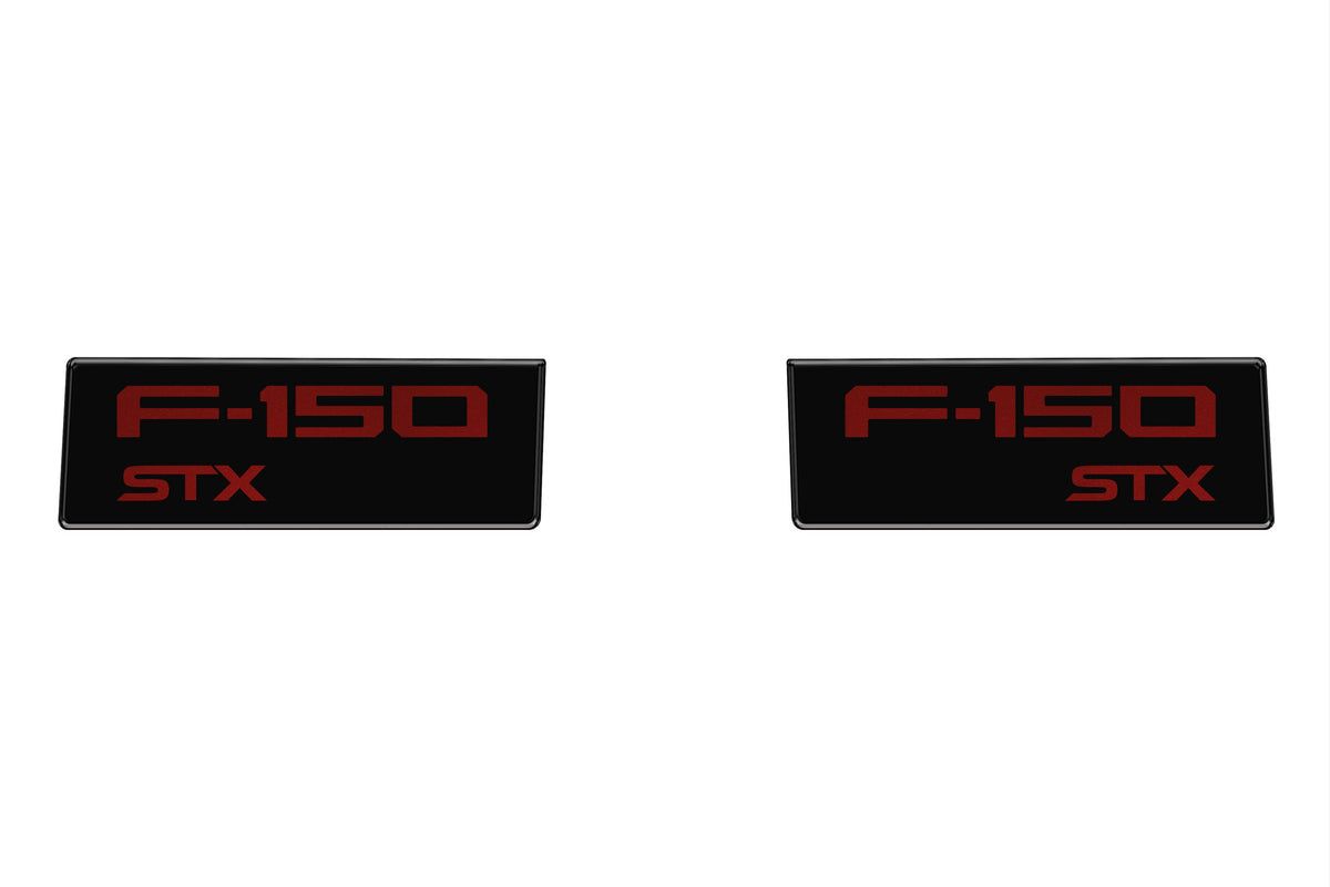 Tufskinz fender vent badge replacement for 2021-2027 Ford F-150