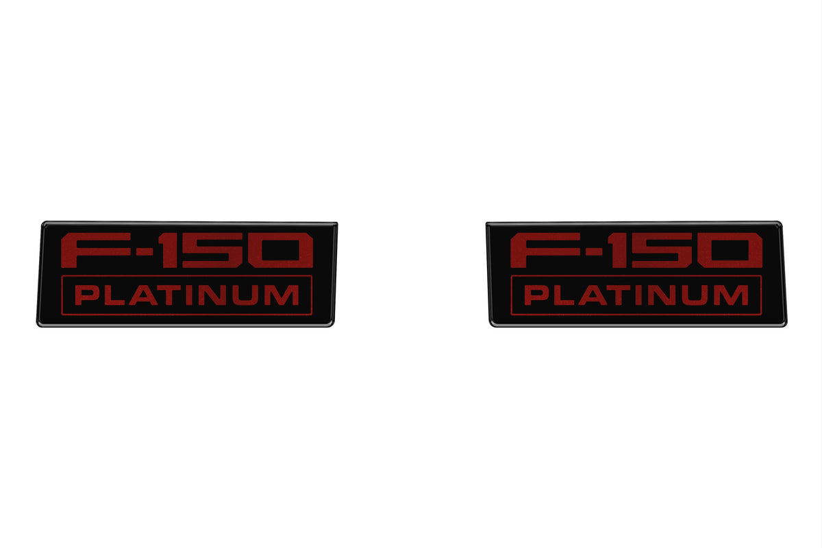 Tufskinz fender vent badge replacement for 2021-2027 Ford F-150