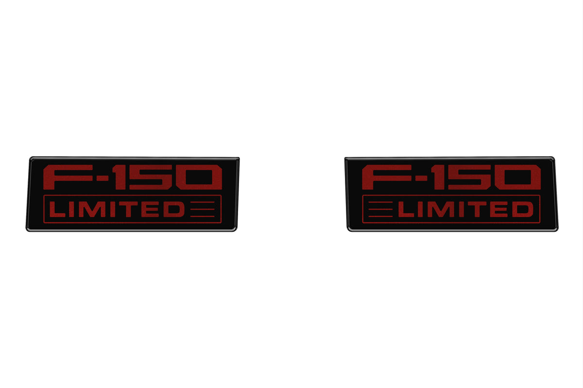Tufskinz fender vent badge replacement for 2021-2027 Ford F-150