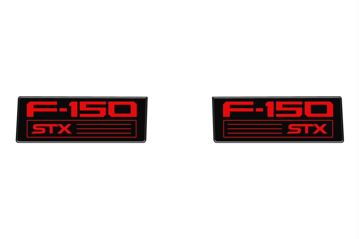Tufskinz fender vent badge replacement for 2021-2027 Ford F-150