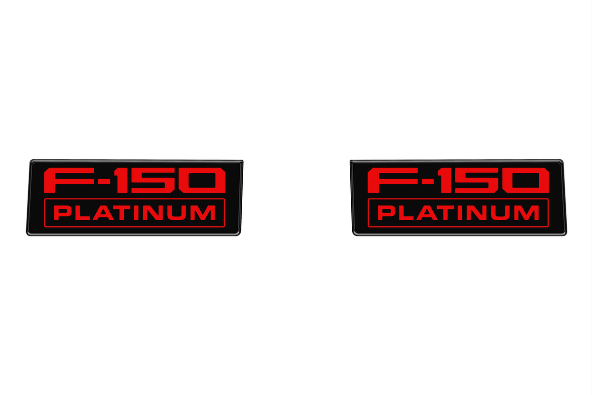Tufskinz fender vent badge replacement for 2021-2027 Ford F-150