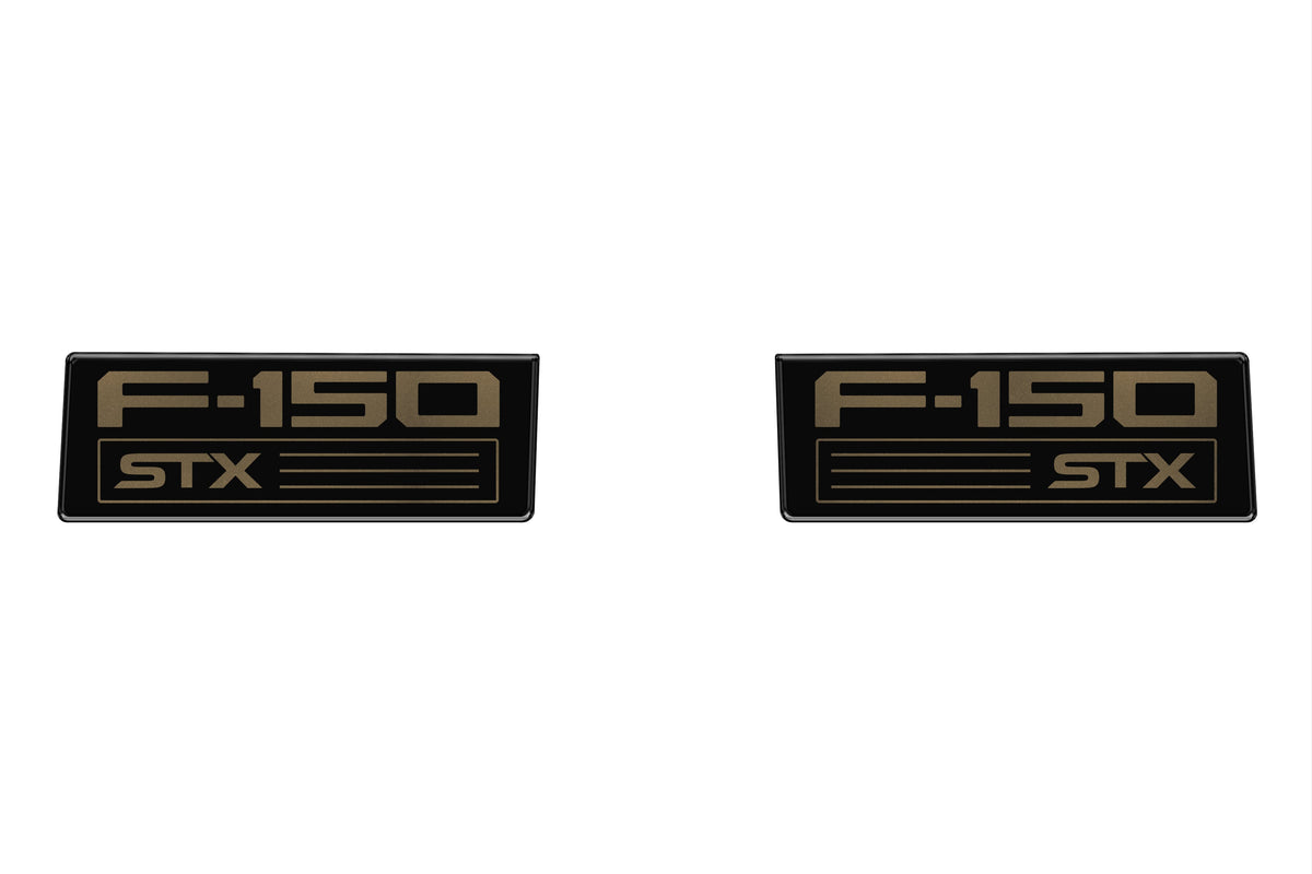 Tufskinz fender vent badge replacement for 2021-2027 Ford F-150