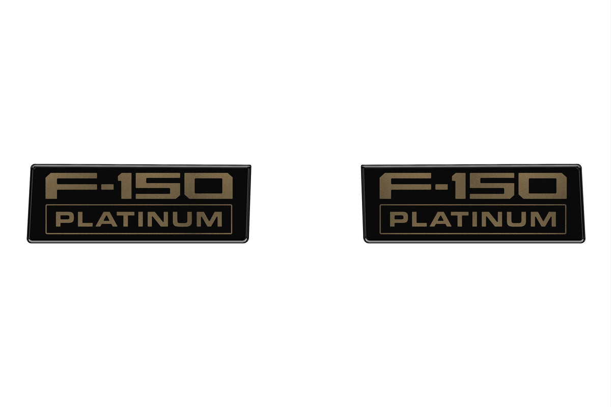 Tufskinz fender vent badge replacement for 2021-2027 Ford F-150