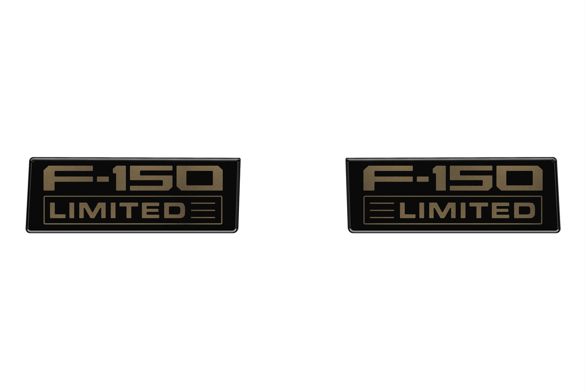 Tufskinz fender vent badge replacement for 2021-2027 Ford F-150