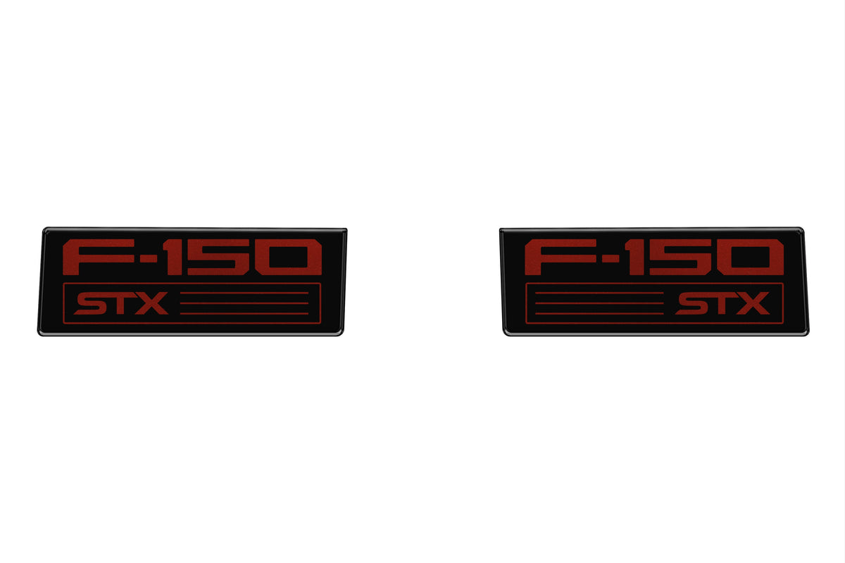 Tufskinz fender vent badge replacement for 2021-2027 Ford F-150