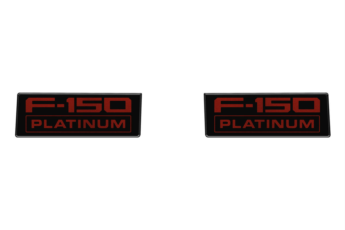 Tufskinz fender vent badge replacement for 2021-2027 Ford F-150