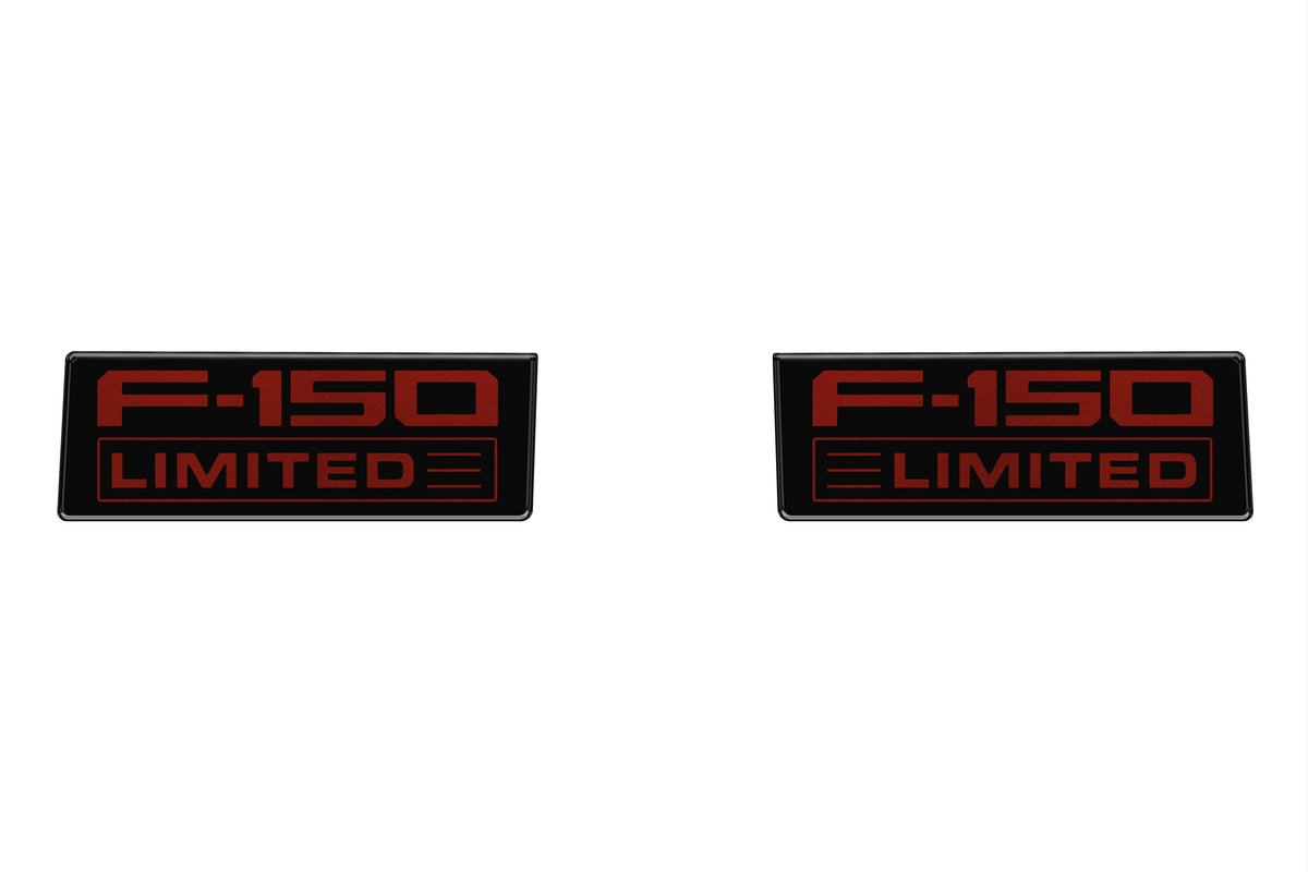 Tufskinz fender vent badge replacement for 2021-2027 Ford F-150