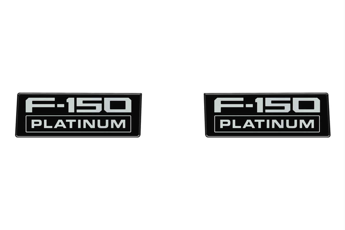 Tufskinz fender vent badge replacement for 2021-2027 Ford F-150