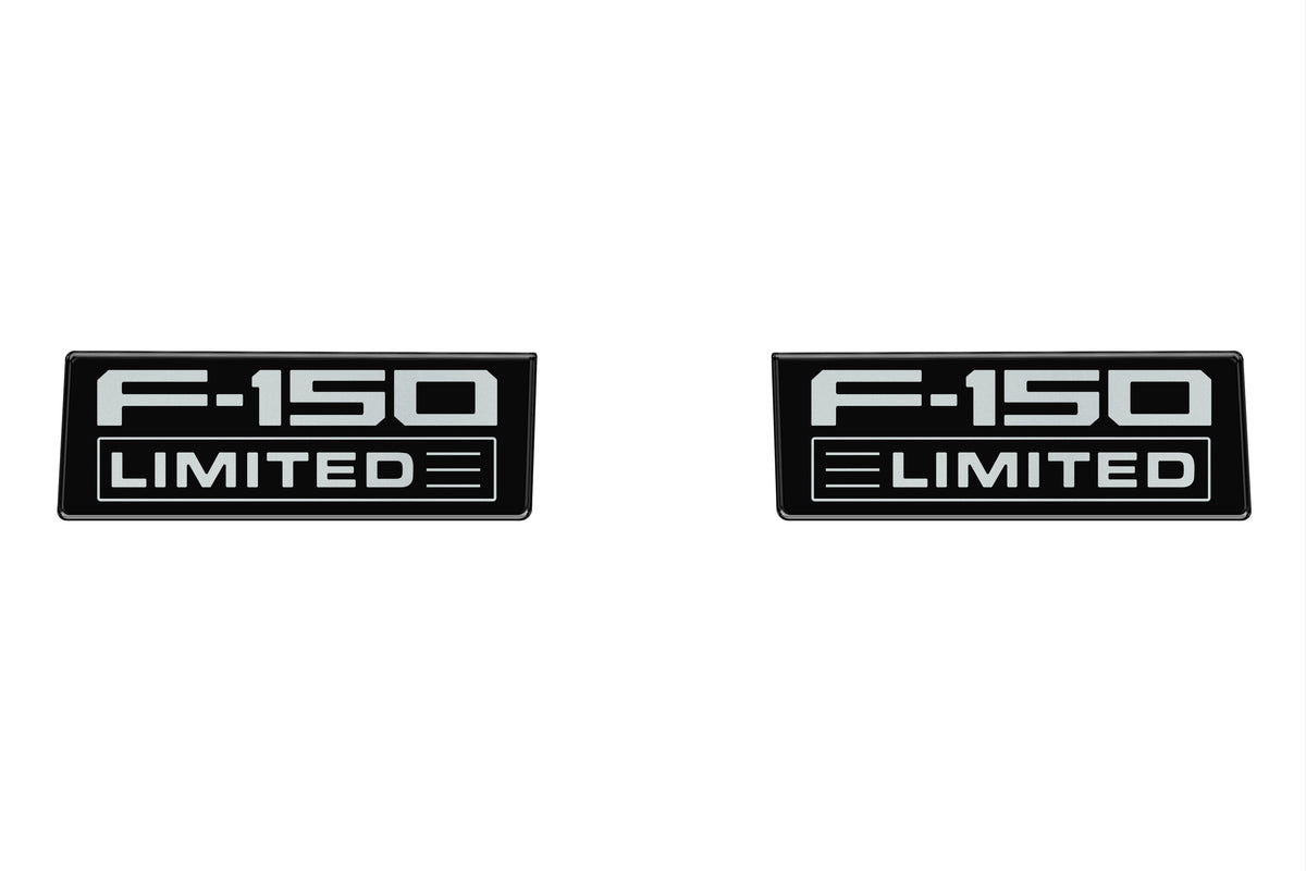 Tufskinz fender vent badge replacement for 2021-2027 Ford F-150
