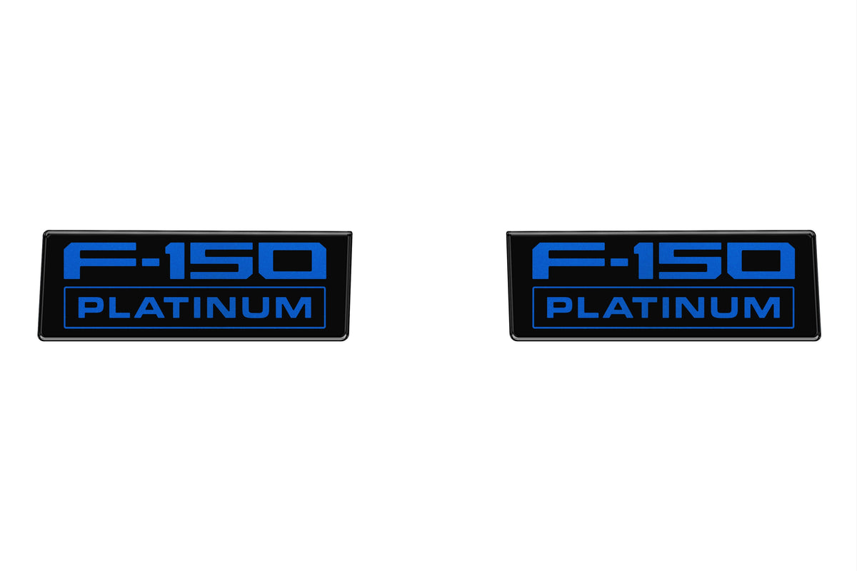 Tufskinz fender vent badge replacement for 2021-2027 Ford F-150