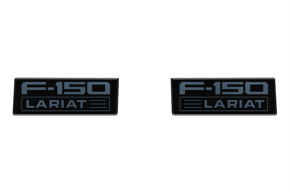 Tufskinz fender vent badge replacement for 2021-2027 Ford F-150