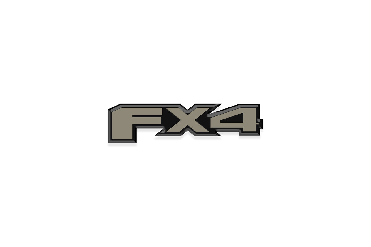 Tufskinz FX4 badge overlay for universal fit