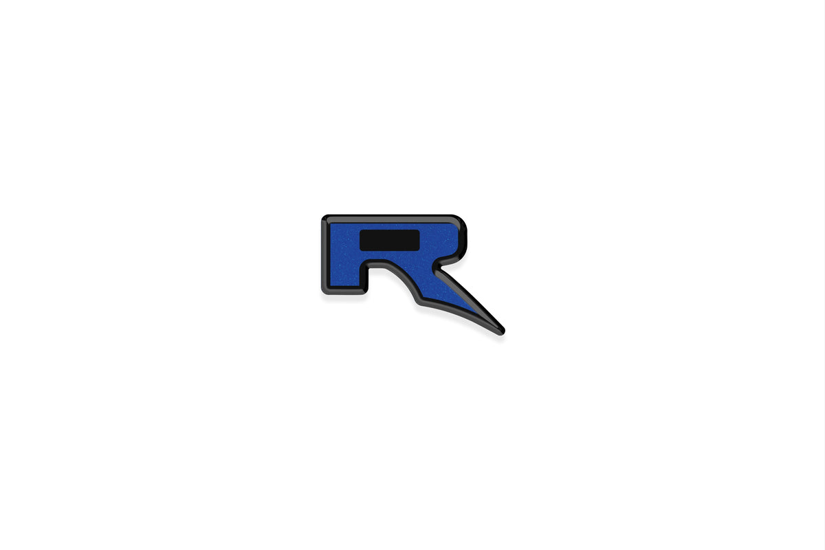 Tufskinz Raptor R badge overlay for universal fit