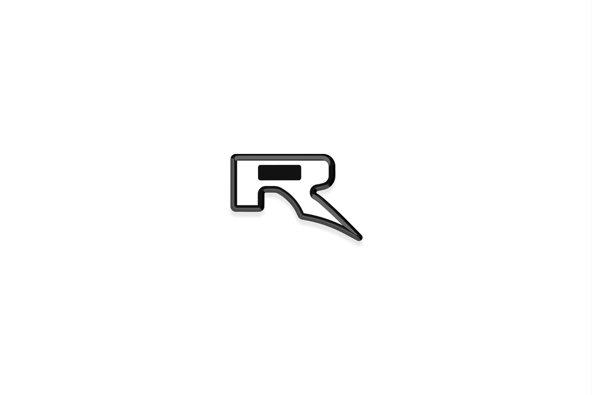 Tufskinz Raptor R badge overlay for universal fit