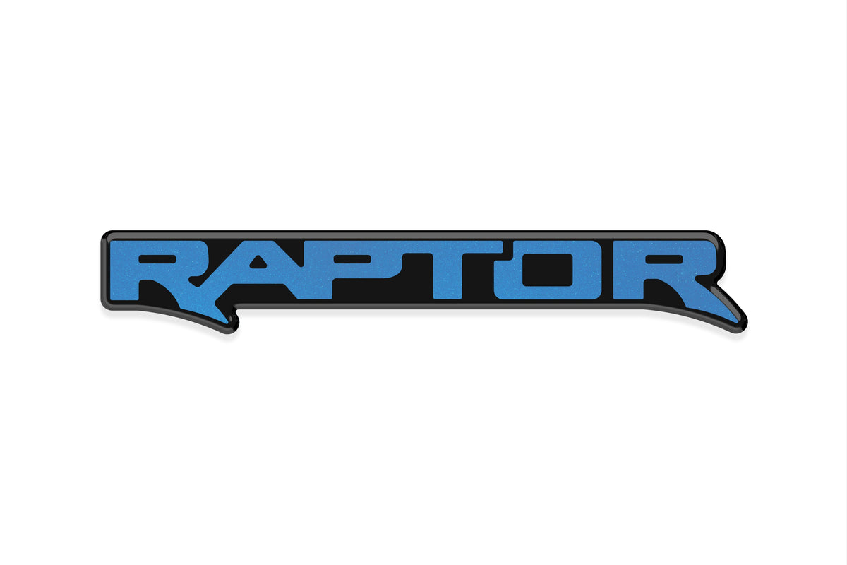 Tufskinz Raptor badge overlay for universal fit