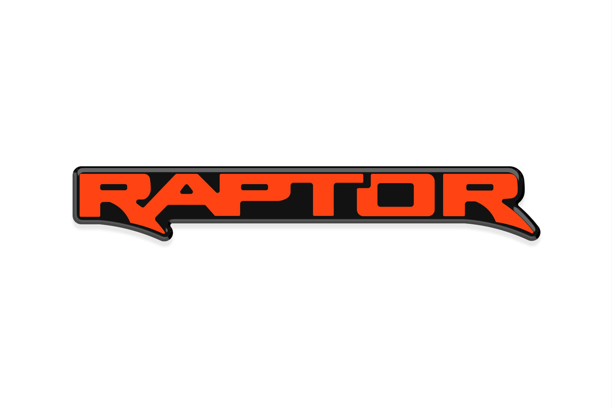 Tufskinz Raptor badge overlay for universal fit
