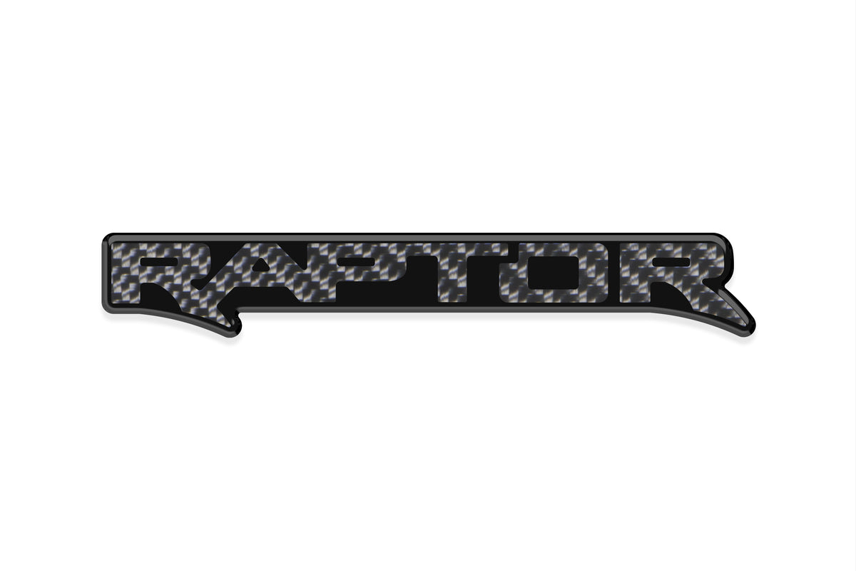 Tufskinz Raptor badge overlay for universal fit