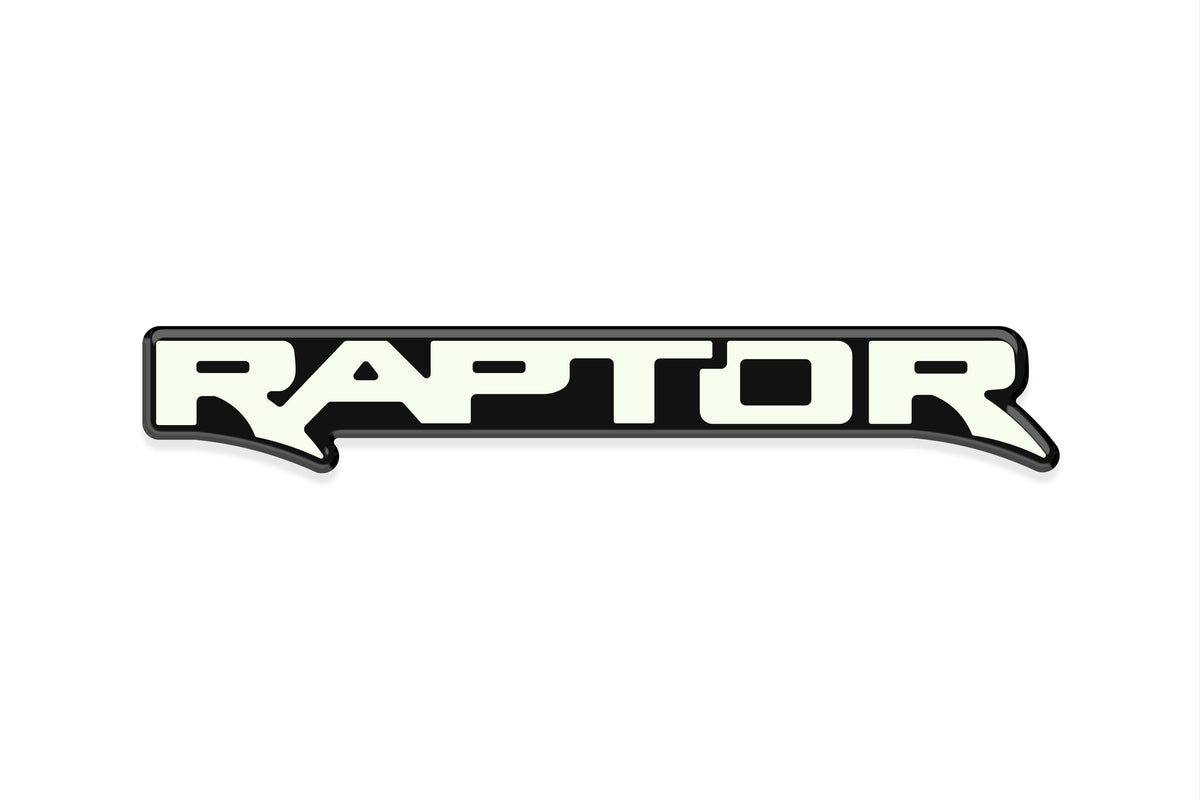 Tufskinz Raptor badge overlay for universal fit