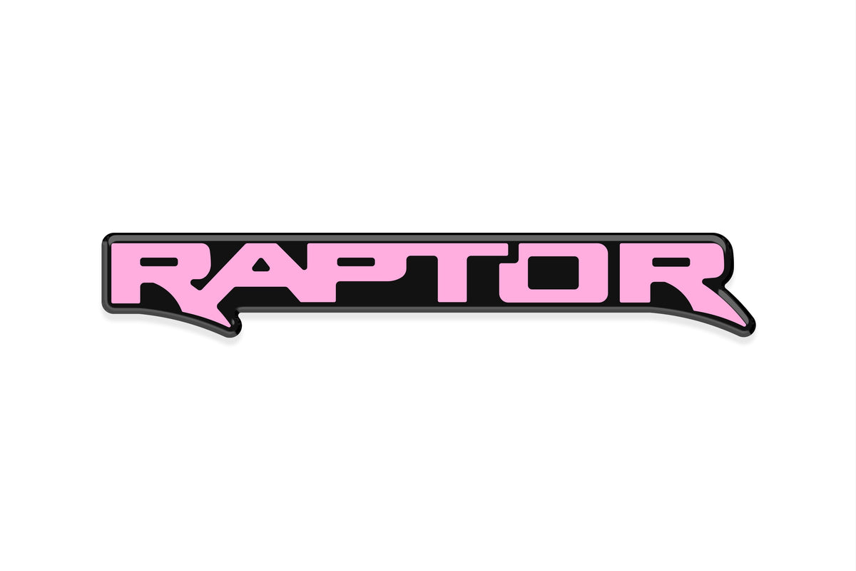Tufskinz Raptor badge overlay for universal fit