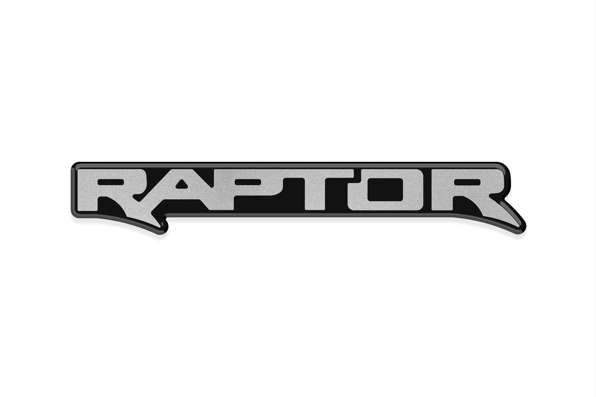 Tufskinz Raptor badge overlay for universal fit