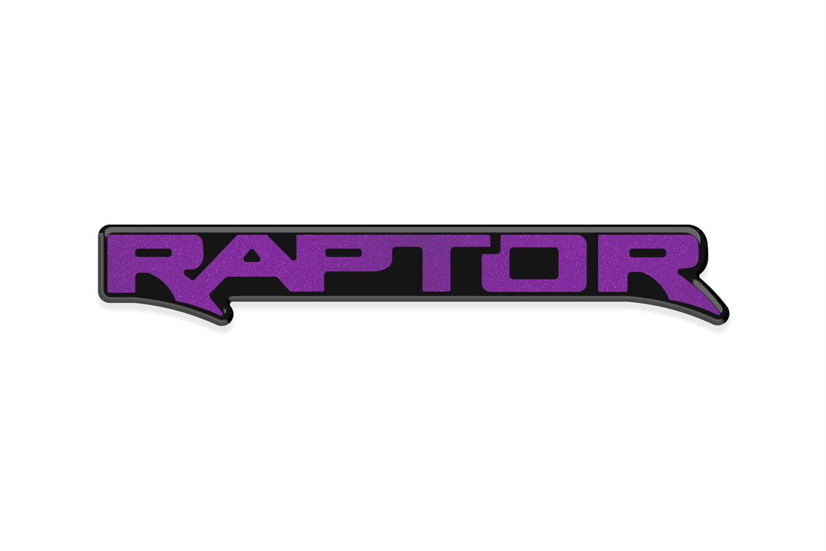Tufskinz Raptor badge overlay for universal fit