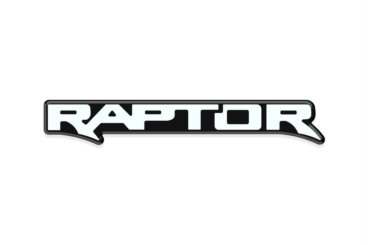 Tufskinz Raptor badge overlay for universal fit