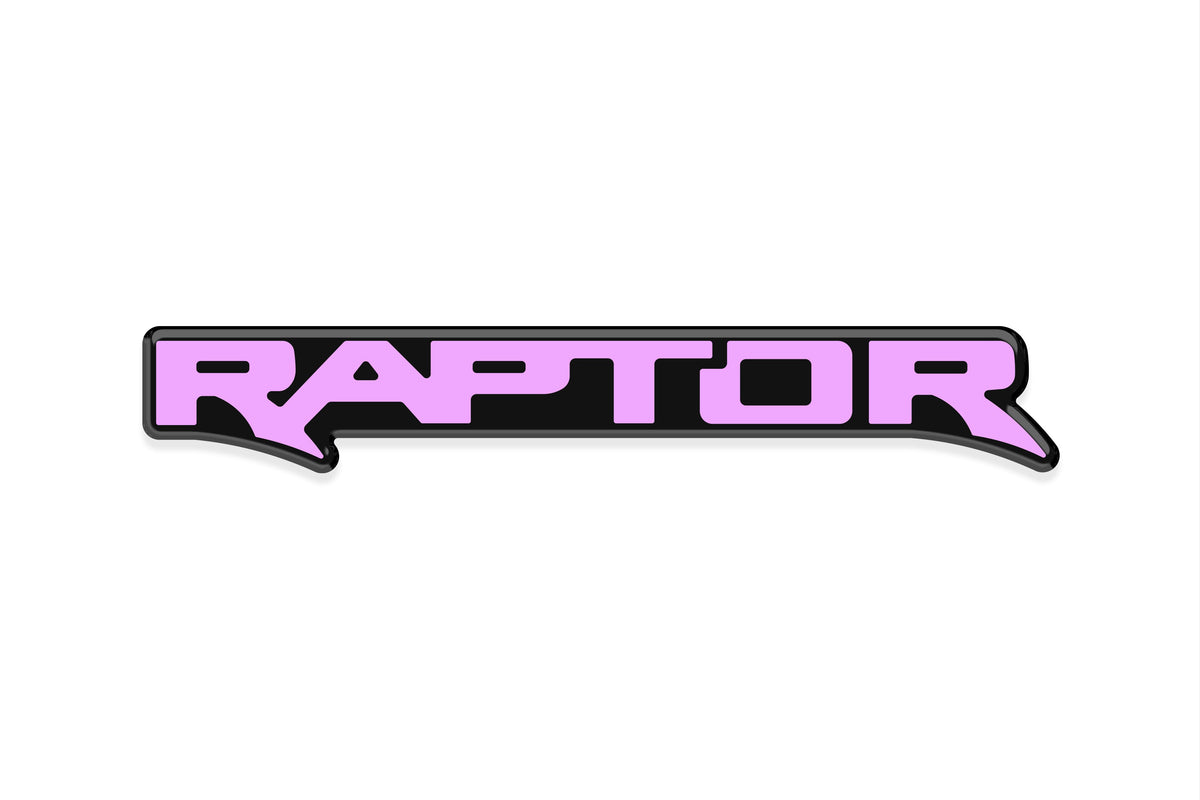 Tufskinz Raptor badge overlay for universal fit